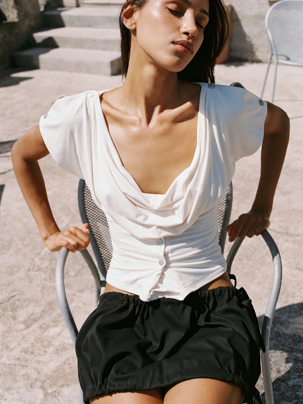 SIENNA TOP | WHITE
